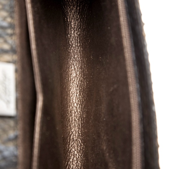 Judith Lieber Leather Pattern Clutch - Picture 6 of 6